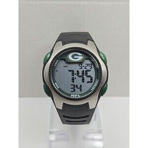 Game Time Green Bay Packers Training Camp Digital Quartz Sport Watch New Battery